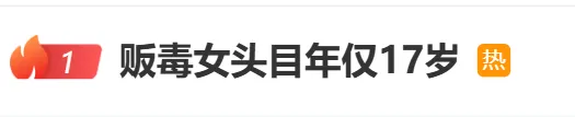 博远策略 热搜第一！贩毒女头目年仅17岁！50人落网，案件起底→