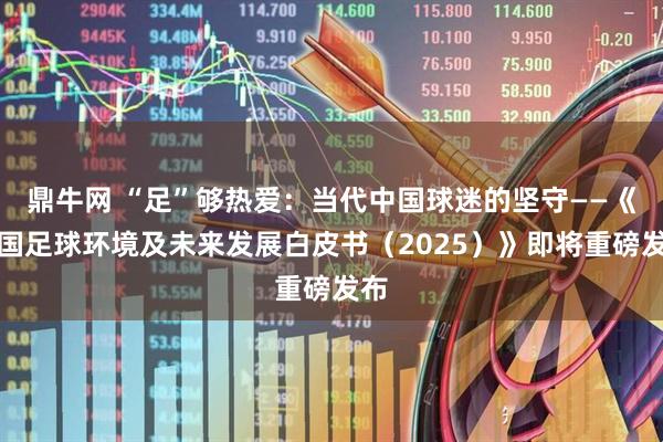 鼎牛网 “足”够热爱：当代中国球迷的坚守——《中国足球环境及未来发展白皮书（2025）》即将重磅发布